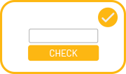 Blacklisten Check für mehr Sicherheit Icon Formular